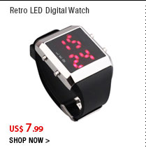 Retro LED Digital Watch