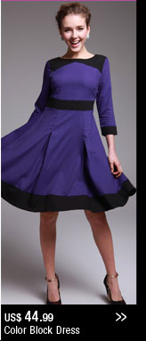 Color Block Dress