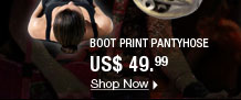 Boot Print Pantyhose