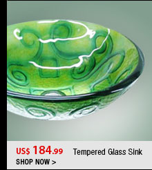 Tempered Glass Sink
