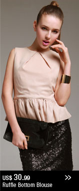 Ruffle Bottom Blouse
