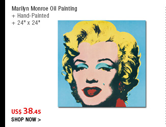 Marilyn Monroe Oil Painting 
