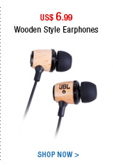 Wooden Style Earphones
