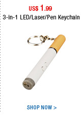 3-in-1 LED/Laser/Pen Keychain