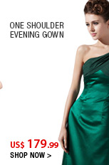 One Shoulder Evening Gown