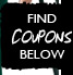 Find Coupon Below