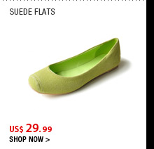 Suede Flats