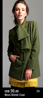 Wool Blend Coat