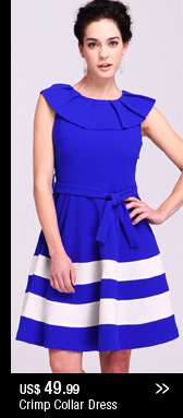 Crimp Collar Dress
