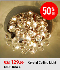 Crystal Ceiling Light