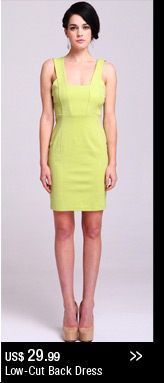 Low-Cut Back Dress