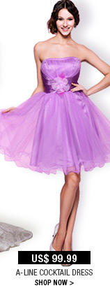A-Line Cocktail Dress