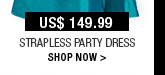 Strapless Party Dress