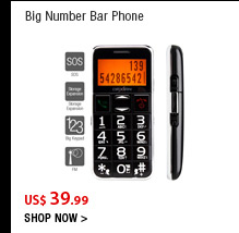 Big Number Bar Phone