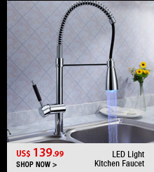 LED Light Kitchen Faucet