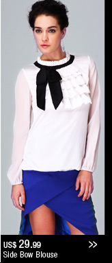 Side Bow Blouse