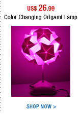 Color Changing Origami Lamp