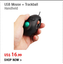 USB Mouse + Trackball