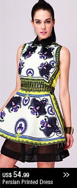 Persian Printed Dress