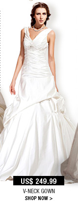 V-Neck Gown