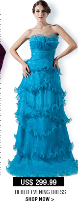 Tiered Evening Dress