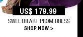 Sweetheart Prom Dress