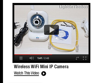 Wireless WiFi Mini IP Camera