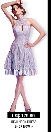 High Neck Dress