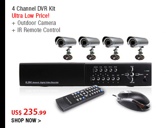 4 Channel DVR Kit
