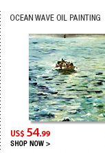 Ocean Wave Oil Painting