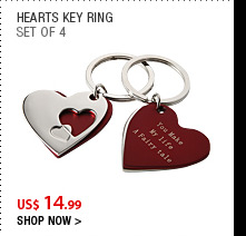 Hearts Key Ring