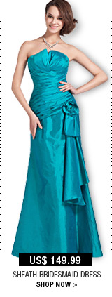Sheath Bridesmaid Dress