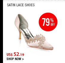 Satin Lace Shoes 