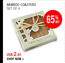 Bamboo Coasters