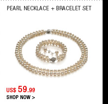 Pearl Necklace + Bracelet Set