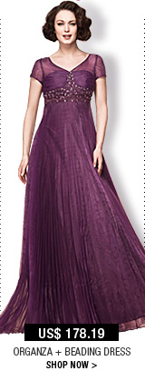 Organza + Beading Dress