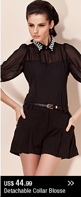Detachable Collar Blouse