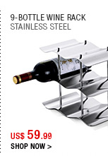 9-Bottle Wine Rack