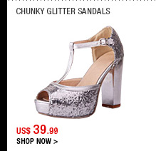 Chunky Glitter Sandals