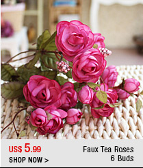 Faux Tea Roses