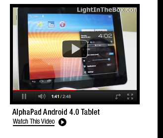 AlphaPad Android 4.0 Tablet