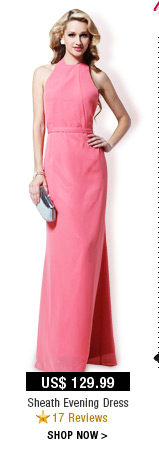 Sheath Evening Dress
