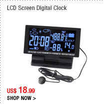 LCD Screen Digital Clock