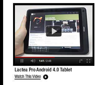 Lactea Pro Android 4.0 Tablet