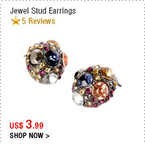 Jewel Stud Earrings