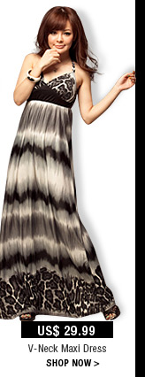 V-Neck Maxi Dress
