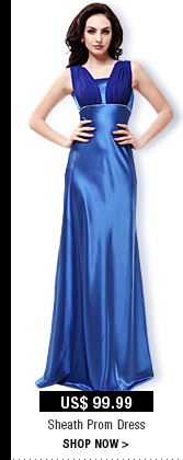 Sheath Prom Dress