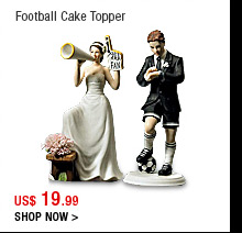 Football Cake Topper