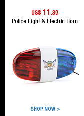 Police Light & Electric Horn
