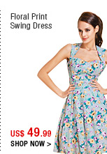 Floral Print Swing Dress